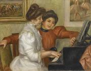 Yvonne et Christine Lerolle au piano, Pierre Auguste Renoir